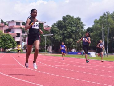 53rd KVS NSM Athletics(Girls)24-25 U-17 200M at LNCPE, Trivandrum, hosted by PM Shri KV Pattom