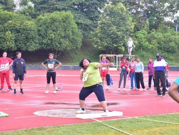 53rd KVS NSM Athletics(Girls)24-25 U-19 Shotput at LNCPE, Trivandrum, hosted by PM Shri KV Pattom
