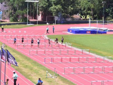 53rd KVS NSM Athletics(Girls)24-25 U-19 100M Hurdles at LNCPE, Trivandrum, hosted by PM Shri KV Pattom