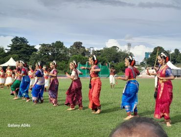 53rd KVS NSM Athletics(Girls)24-25 cultural Programs Bharathanatiyam at LNCPE, Trivandrum, hosted by PM Shri KV Pattom