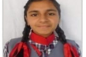 Chahat Mishra secured 92.4% in class XII (Humanities)