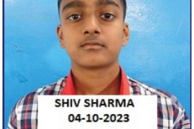 शिव शर्मा
98.2% अंक प्राप्त किये