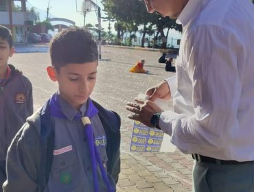 Scout and guide foundation day celebration on 7/11/2025