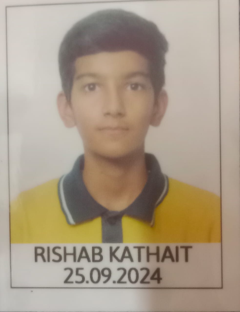 student name