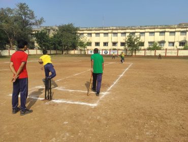 Cricket during House Competition