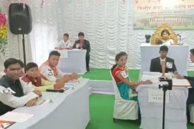 Youth Parliament Held in KV Tarakeshwar