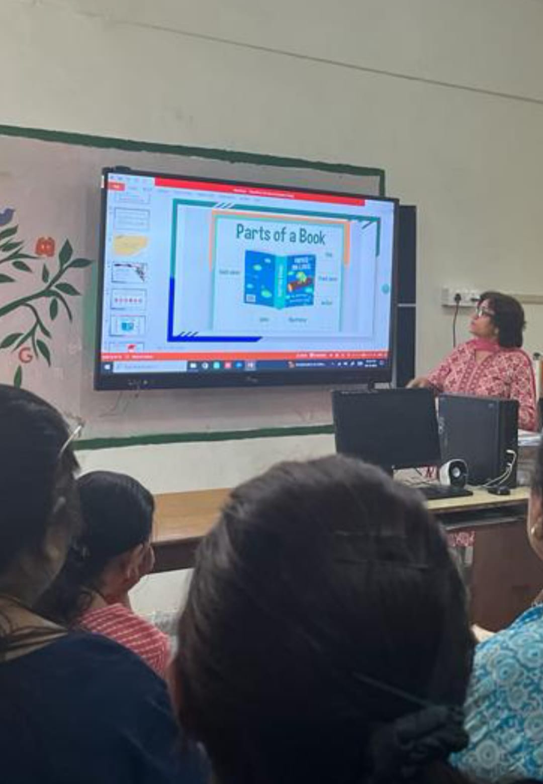 पुस्तकालय पर कार्यशाला 2