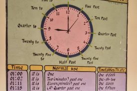 TELL TIME IN ENGLISH