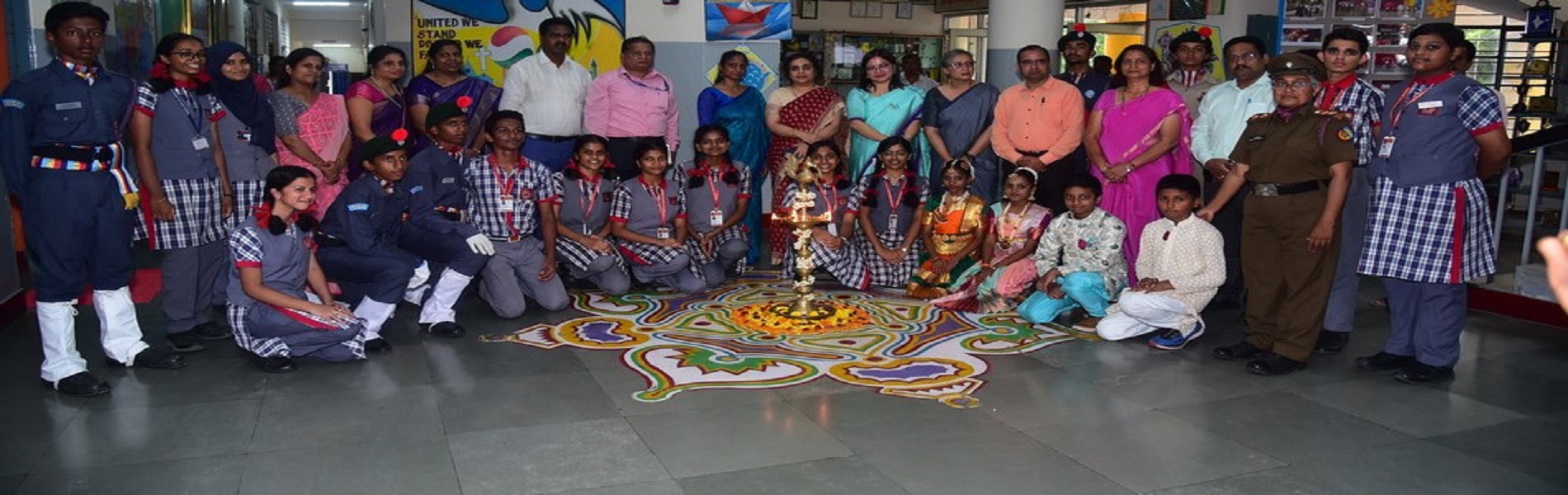 केवीएस आयुक्त का दौरा