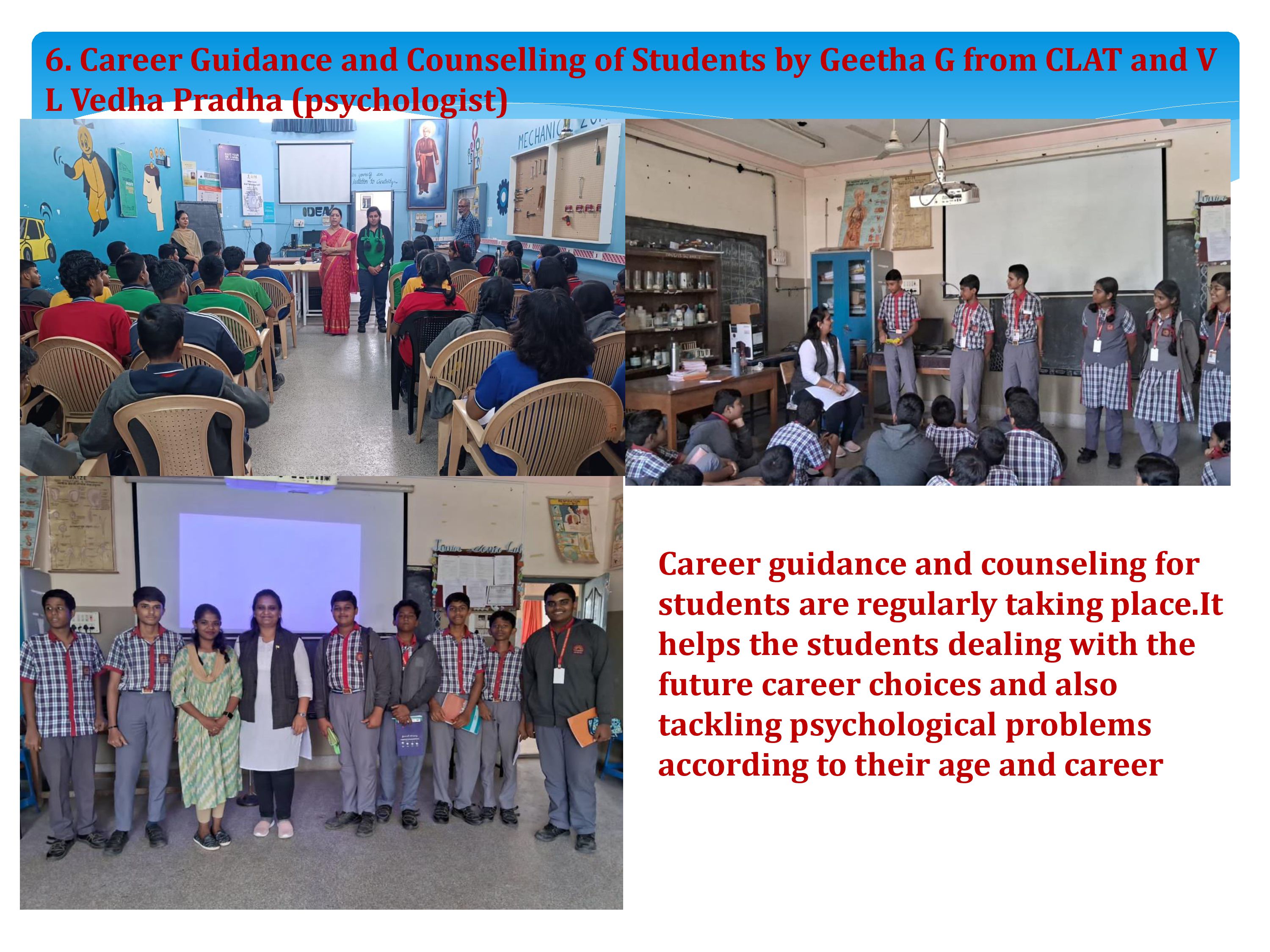 Guidance and Counselling