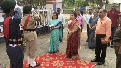 कमिश्नर का दौरा