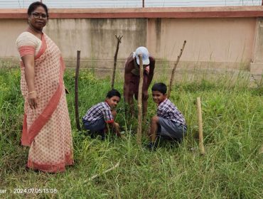 Tree Plantation-The Students Plant Seeds for Tomorrow