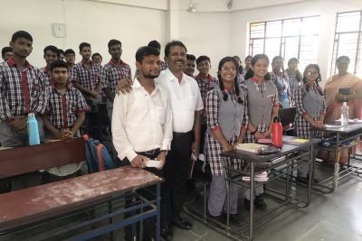 DC Sir interacted with the Students of Class XI