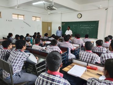 DC Sir interacted with the Students