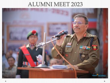 SPEECH BY NOMINEE CHAIRMAN DURING ALUMNI MEET 2023