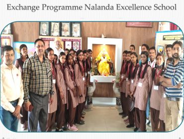EXCHANGE PROGRAMME NALANDA EXCELLENCE SCHOOL