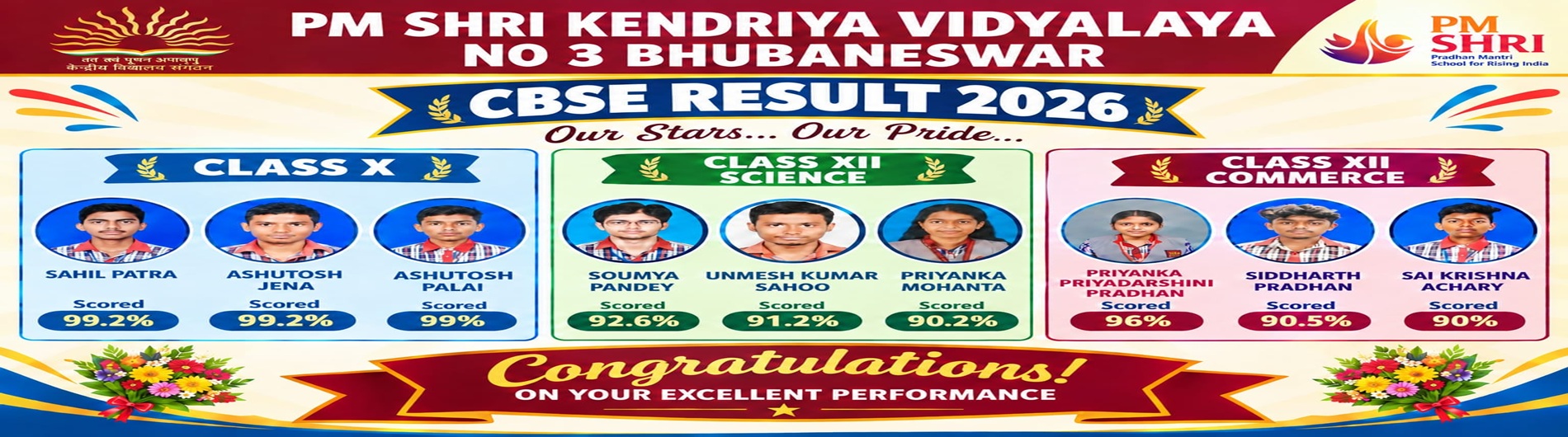 RESULT BANNER