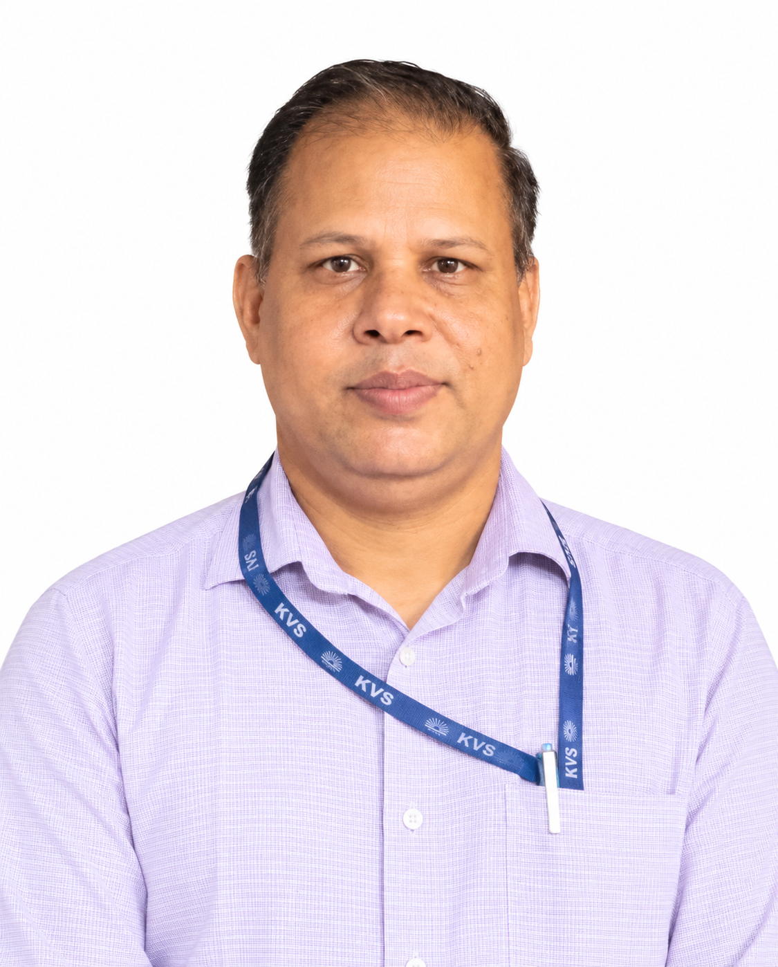Professional Portrait with KVS Lanyard