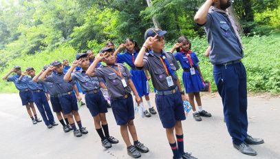 scout salute