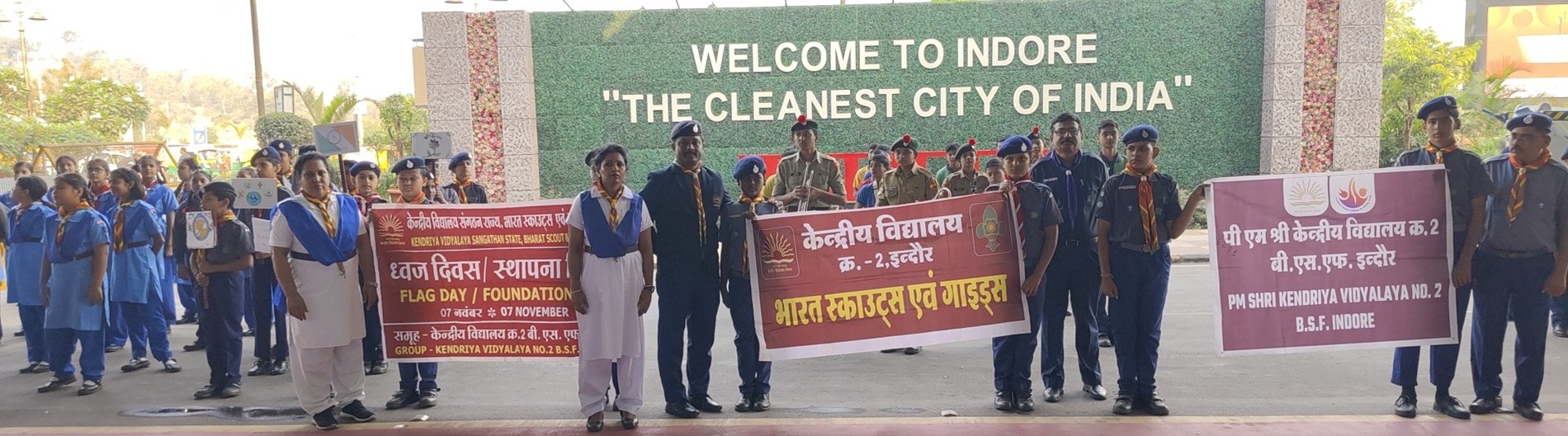 Scout and Guides-Flag Day