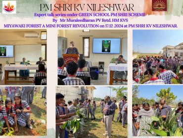 Expert talk series under GREEN SCHOOL PM SHRI SCHEME