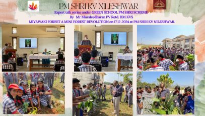 Expert talk series under GREEN SCHOOL PM SHRI SCHEME