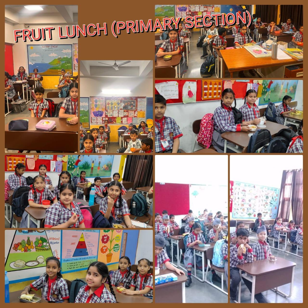primary fruit lunch 2025