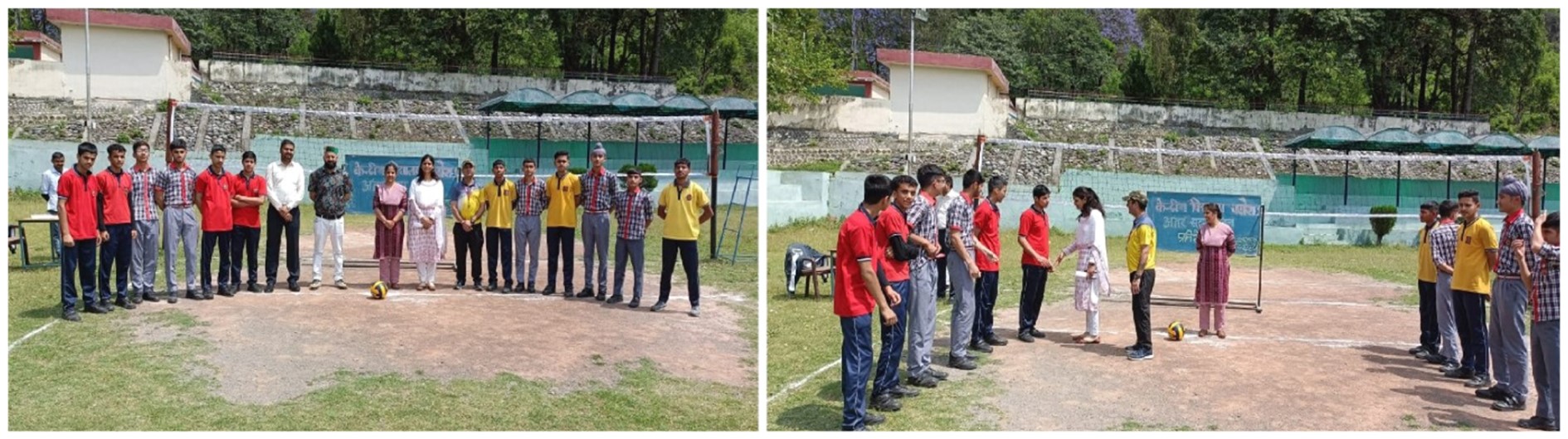 Inter House Volleyball Matches