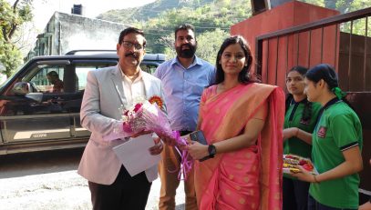 उप आयुक्त केवीएस क्षेत्रीय कार्यालय (गुरुग्राम) का दौरा