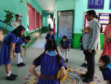 उप आयुक्त केवीएस क्षेत्रीय कार्यालय (गुरुग्राम) का दौरा