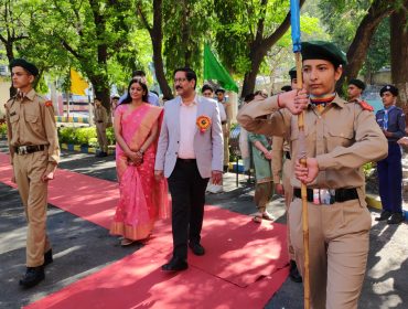 उप आयुक्त केवीएस क्षेत्रीय कार्यालय (गुरुग्राम) का दौरा