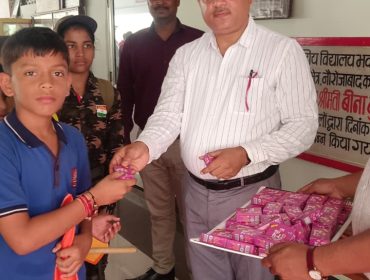 Independence Day 2025 -Sweet Distribution By Principal
