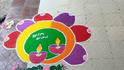 HOUSE WISE RANGOLI COMPETITION 2025
