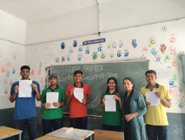 Essay writing under Jal Pakhwada 2026 by Class 12 B