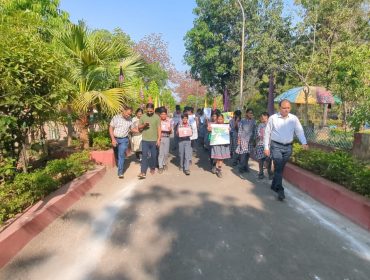 Rally under Jal Pakhwada 2026 marching towards gate