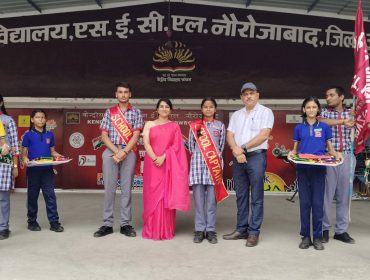 Investiture ceremony 2026 with school captain