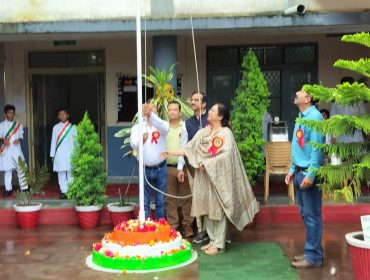 स्वतंत्रता दिवस ध्वजारोहण