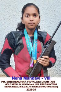 Neha Mandavi Rifle Shooter