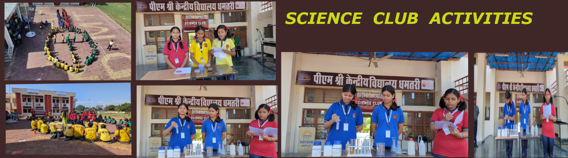 SCIENCE CLUB ACTIVITY
