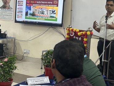 पीएम श्री केवी नयागढ़ में क्लस्टर स्तर की निपुण बैठक