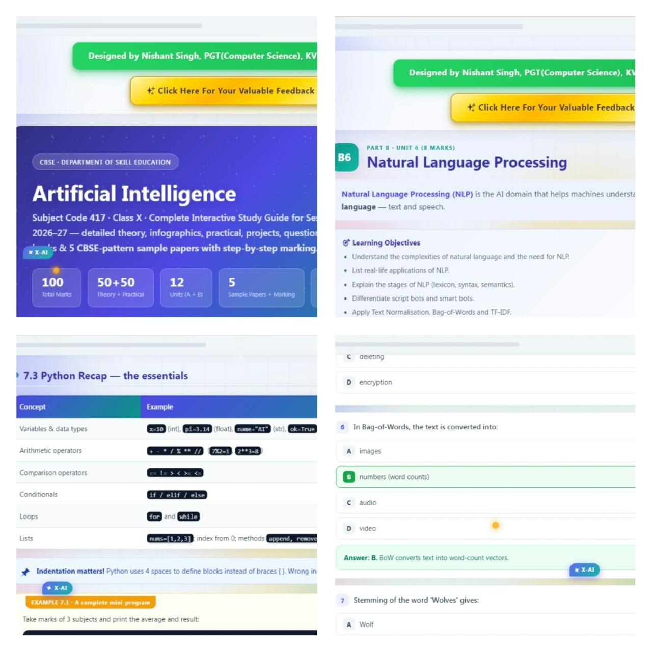 ATTRACTIVE NOTES DEVELOPING AI X 2026