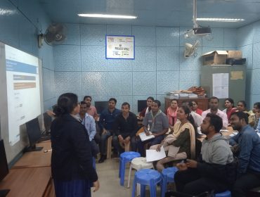 एमआईएस पोर्टल पर आंतरिक प्रशिक्षण