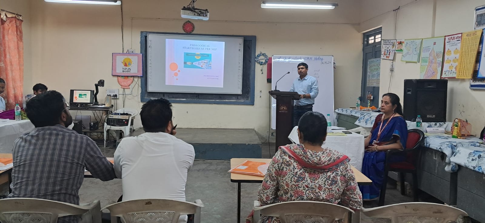 निपुण क्लस्टर स्तर की कार्यशाला