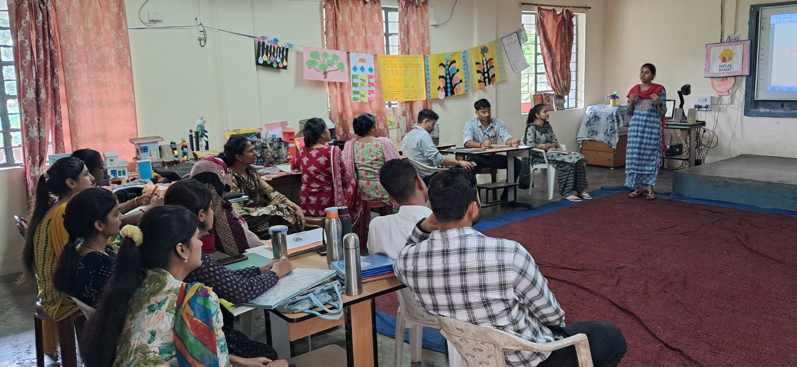 निपुण क्लस्टर स्तरीय कार्यशाला