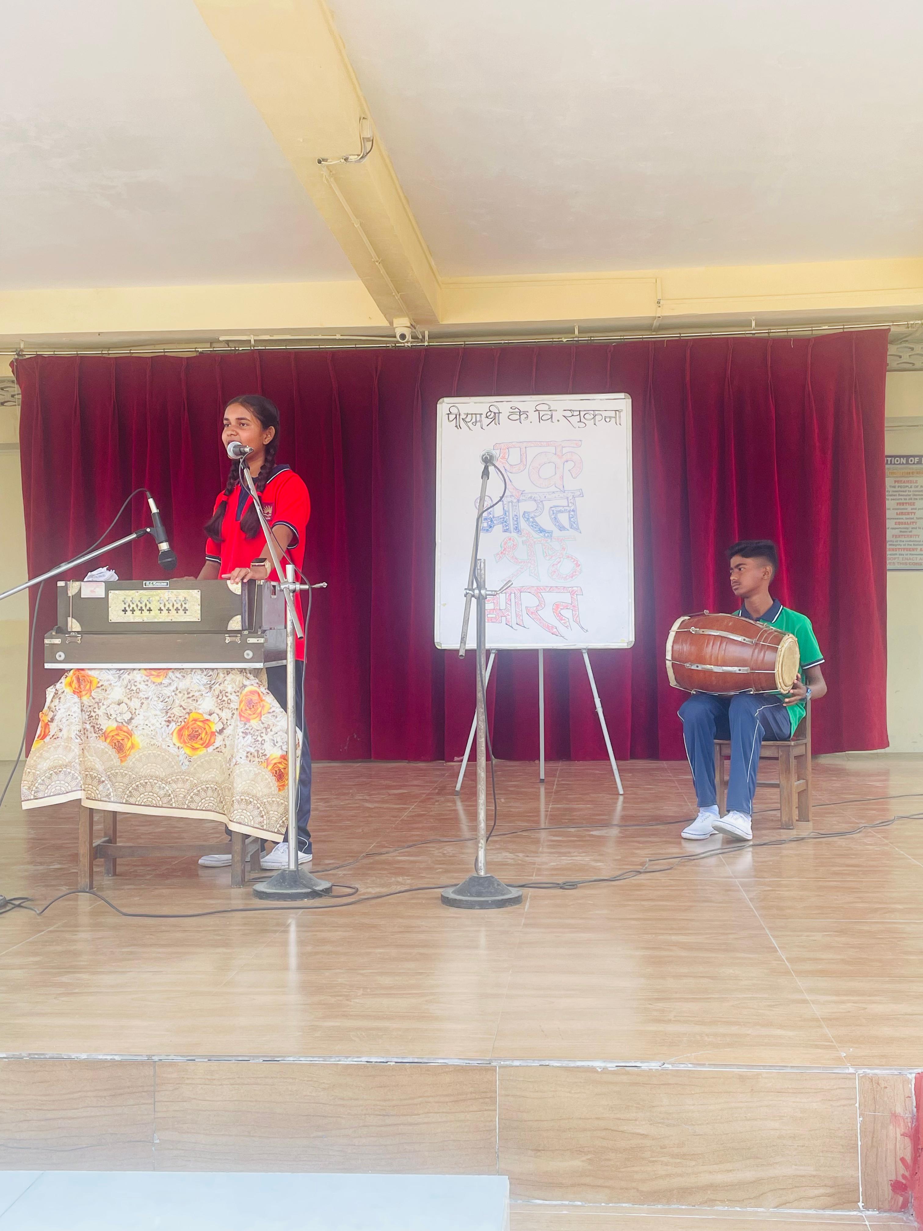 एक भारत श्रेष्ठ भारत के तहत भोजपुरी गाना