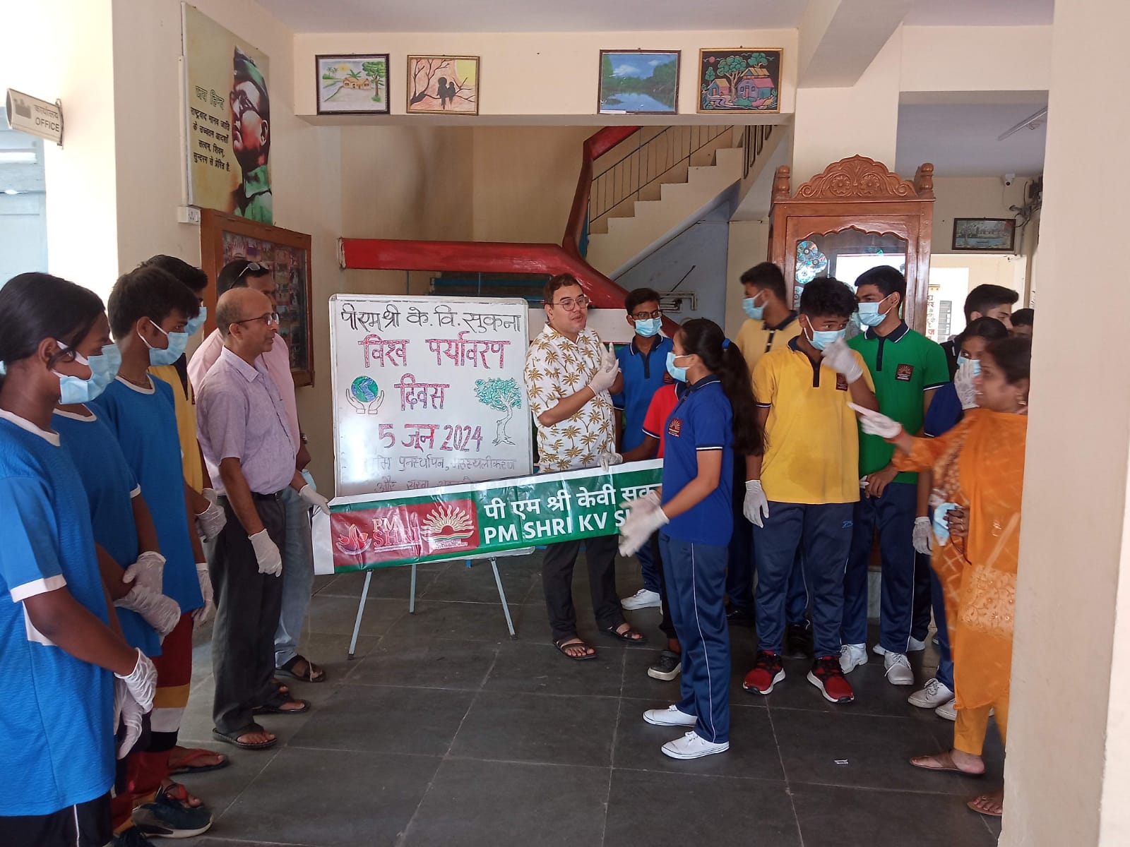 ईसीओ क्लब द्वारा स्वच्छता अभियान