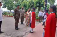 SCOUT AND GUIDE WELCOMING HONORABLE CHAIRMAN