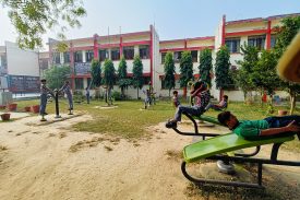 OPEN GYM IN THE SCHOOL CAMPUS