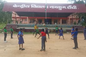 Playing Dodge Ball