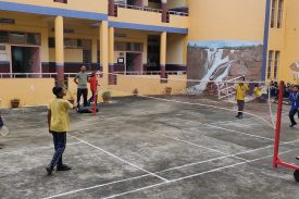 Movable Badminton Court